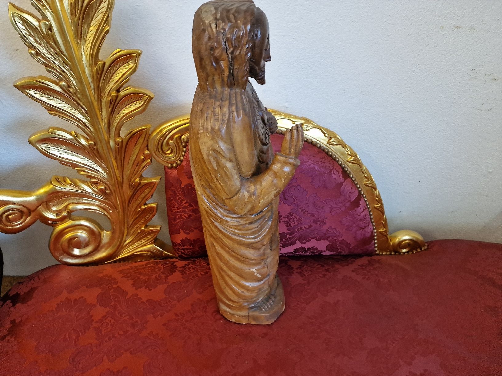 Statuette: heilige holz Figur – Usato da Mettlen venduto da elios0888 8