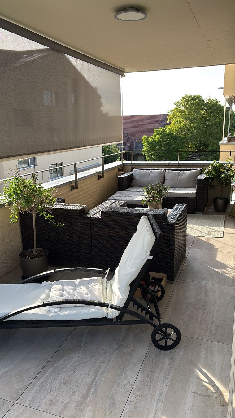 Divani: Rattan Lounge Set mit Tisch - gebraucht – Usato da Ueberstorf venduto da ori_98gq 2