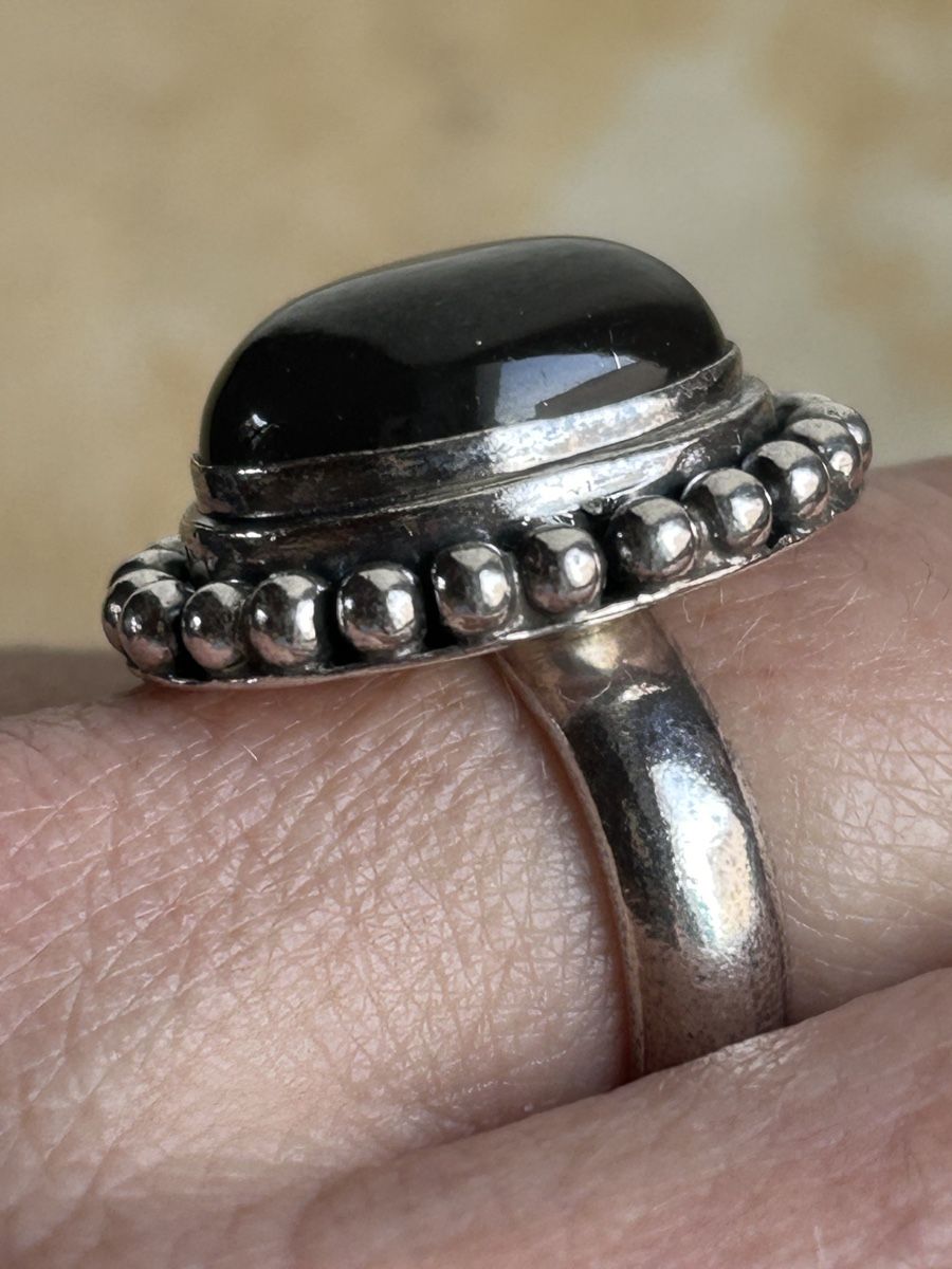 Anelli: Silberring Labradorit (56) – Usato da Laufen venduto da Bellebellezza 4