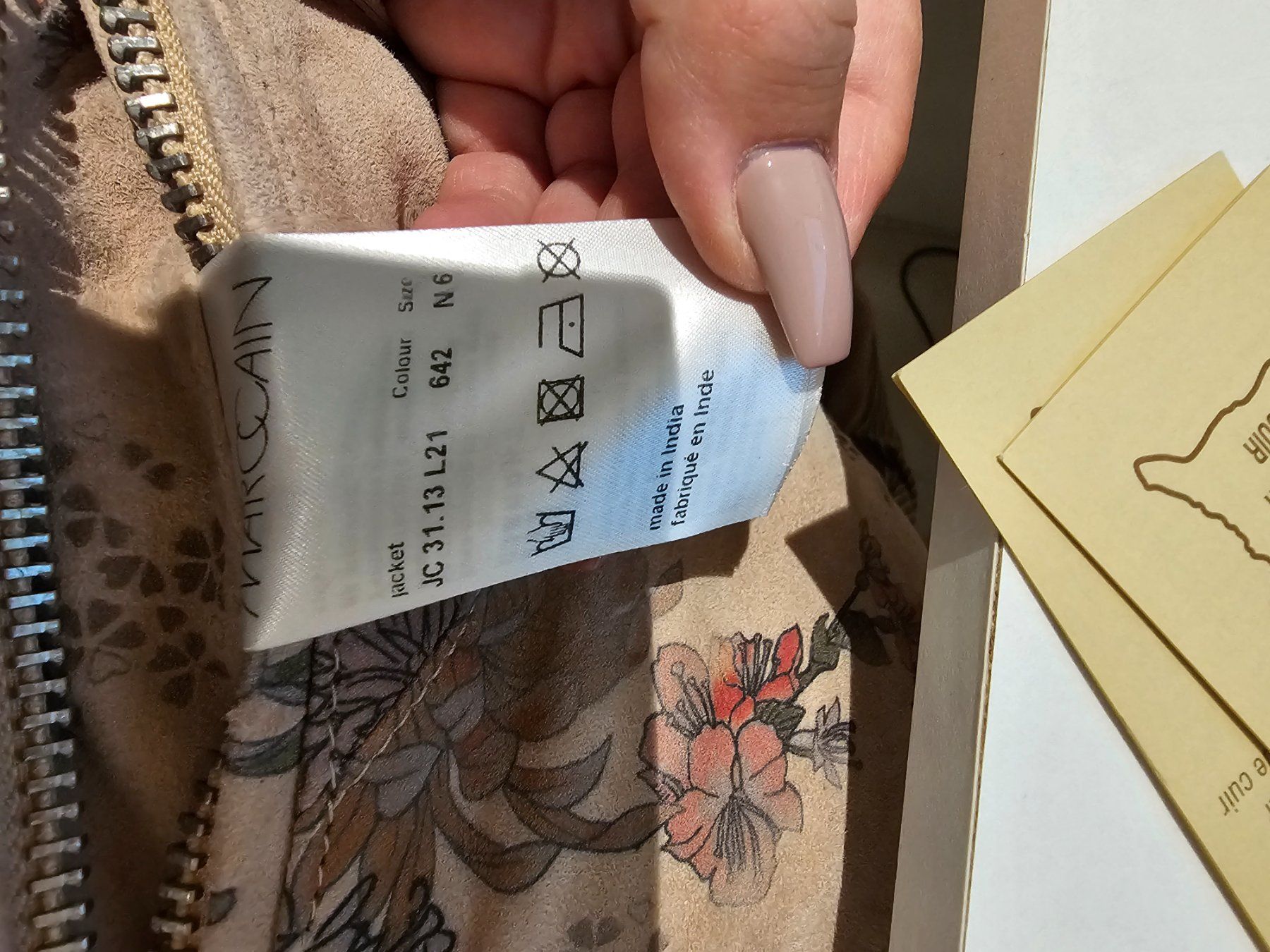 Marc Cain Giacche: Marc Cain Lederjacke 100% Leder Nr. 6 – Nuovo (secondo la descrizione) da Berg TG venduto da lisboa.sky 4