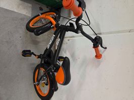 Kinderfahrrad Verve schwarz orange gebraucht guter Zustand