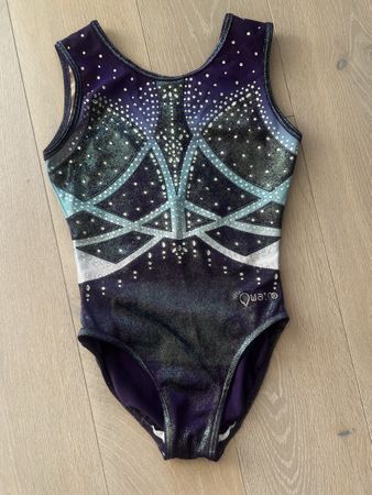 Turnanzug Quatro Gymnastics Leotard, Diamanté