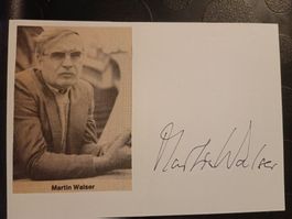 Martin Walser - † 2023 - Schriftsteller - handsigniert