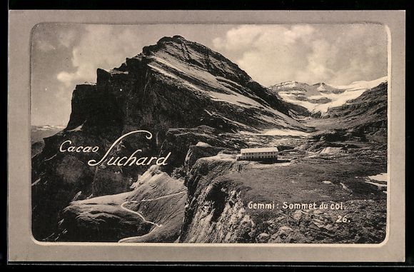 Cartes postales: AK Gemmi, Sommet du col – D'occasion à Berlin par bartko-reher