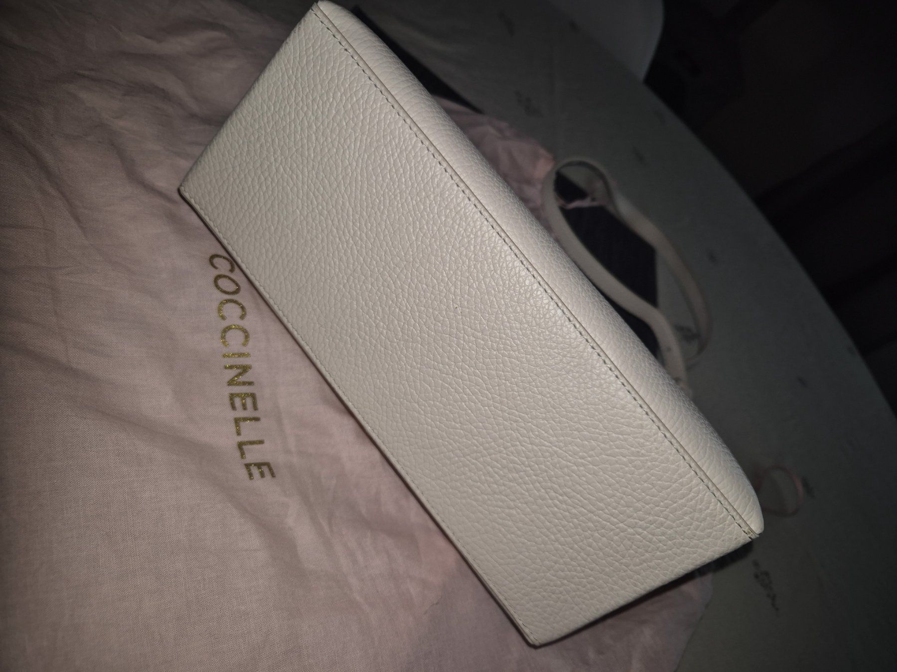 Coccinelle Borse da donna: Coccinelle Ledertasche in Creme – Usato da Amriswil venduto da cesosa 7