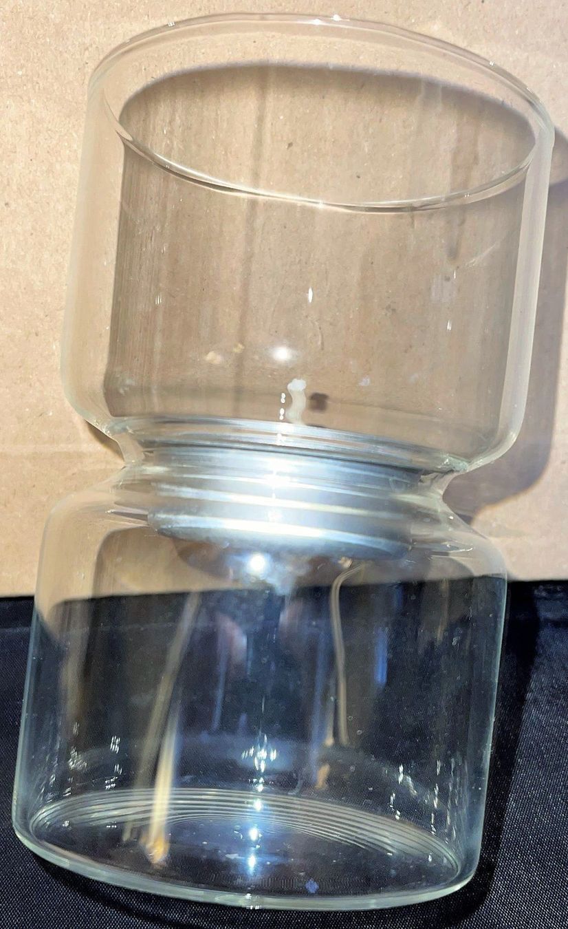 Kerzenständer: Kerzenständer aus Glas H 11 cm. – Neu (gemäss Beschreibung) aus Lutzenberg von Pinschi01 2