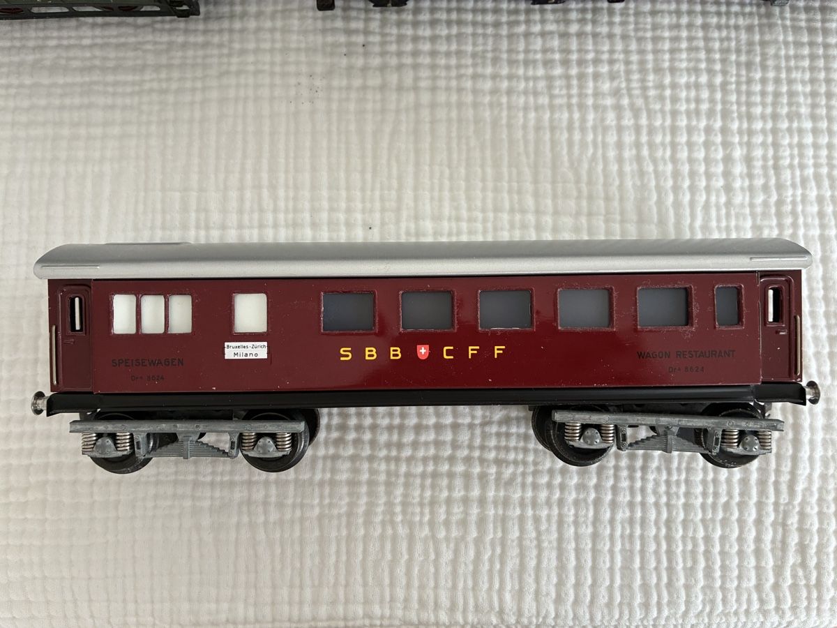 Buco Modellini di ferrovie: Speisewagen SBB CFF Milano – Usato da Buchs AG venduto da sasami01 2