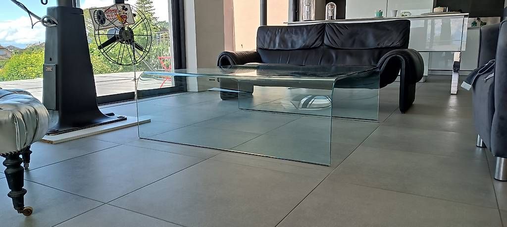 Tavoli: Table basse en verre Fiam – Usato da Granges (Veveyse) venduto da Primo23 4