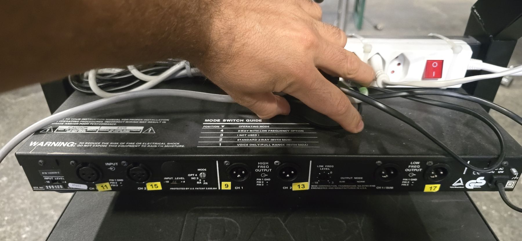 Bose Amplificatori: DJ Rack Gemini Mischpult Bose Controller Verstärker Set – Difettoso da Schindellegi venduto da Spinas02 5