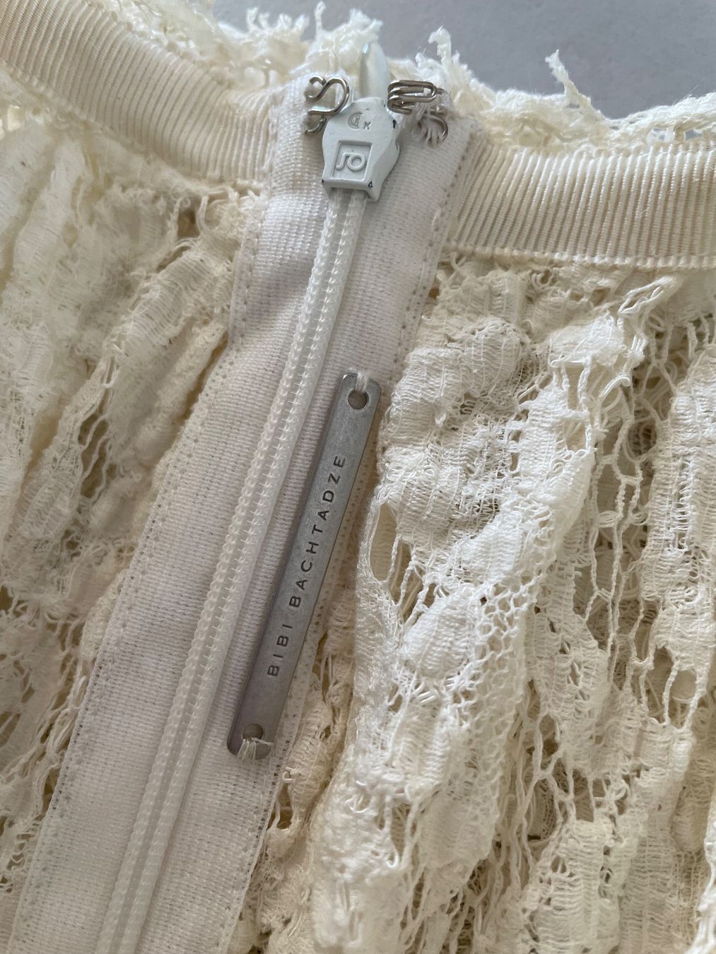 Röcke: Bibi Bachtadze Rock mit Spitze, beige, Gr. XS – Gebraucht aus Brugg AG von Elle_1 1