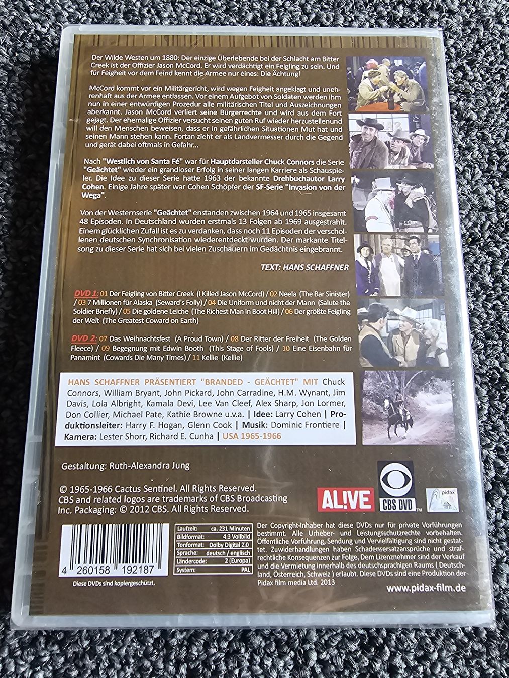 Tous les DVDs: DVD Geächtet Neuverpackt – Neuf avec emballage d'origine à Ruswil par jan_bxl5 1