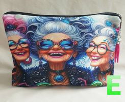 Allzweck-Täschli "PRETTY GIRLS" 🧔‍♀️💃💄 => 8 zur Auswahl