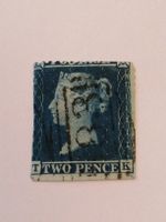Two Pence Blue 1855