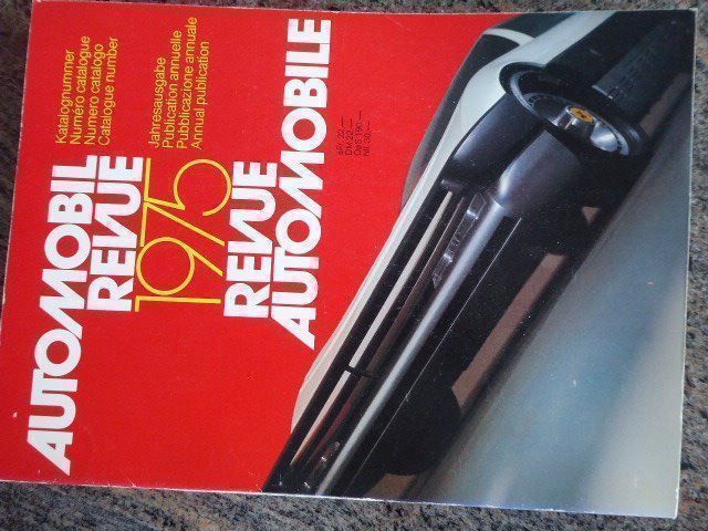 Libri: AUTOMOBIL REVUE KATALOG 1975 – Usato da Wilen b. Wil venduto da Rasti2