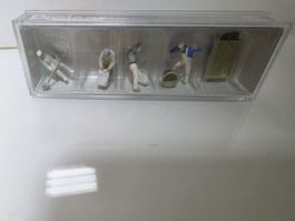 Preiser Figuren Bauarbeiter Verputzen HO 1:87 10654 neu