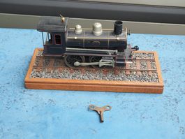Märklin Dampflok mit Uhrwerk Motor, Spur 1