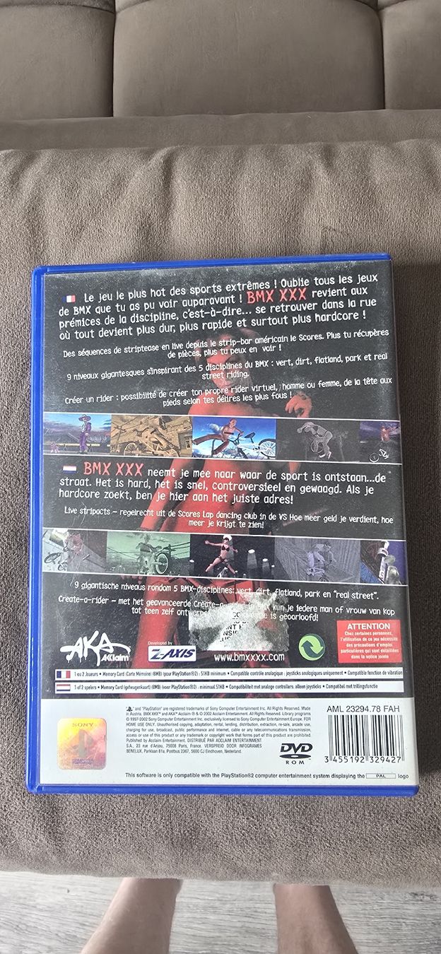 Sony Jeux: BMX XXX PS2  – D'occasion à Le Noirmont par desoto55 1