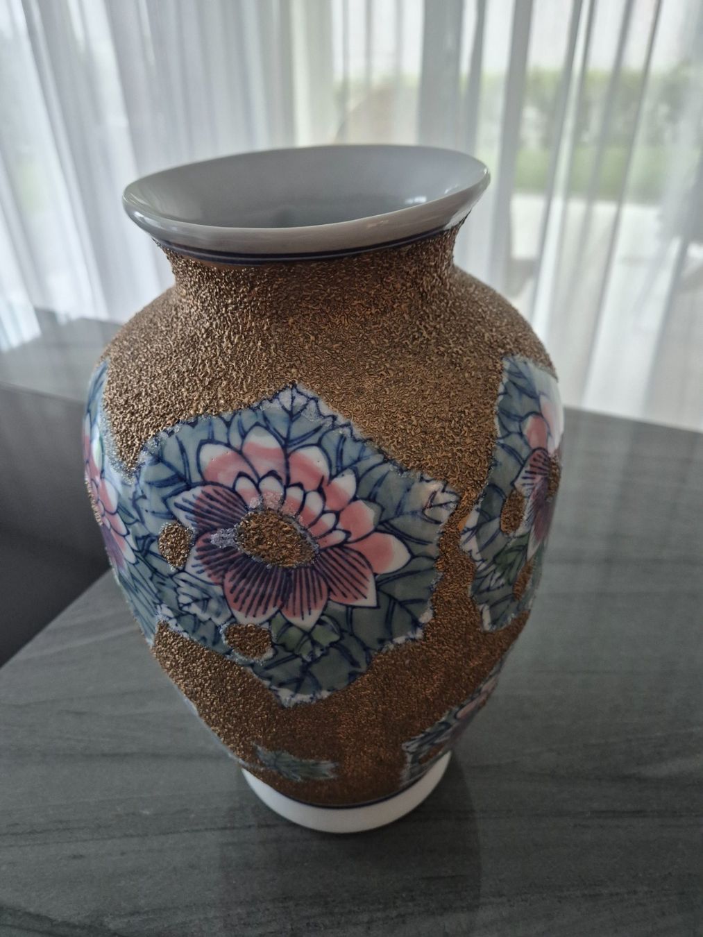 Vasen & Gefässe: Bodenvase – Neu (gemäss Beschreibung) aus Stachen von campclenga