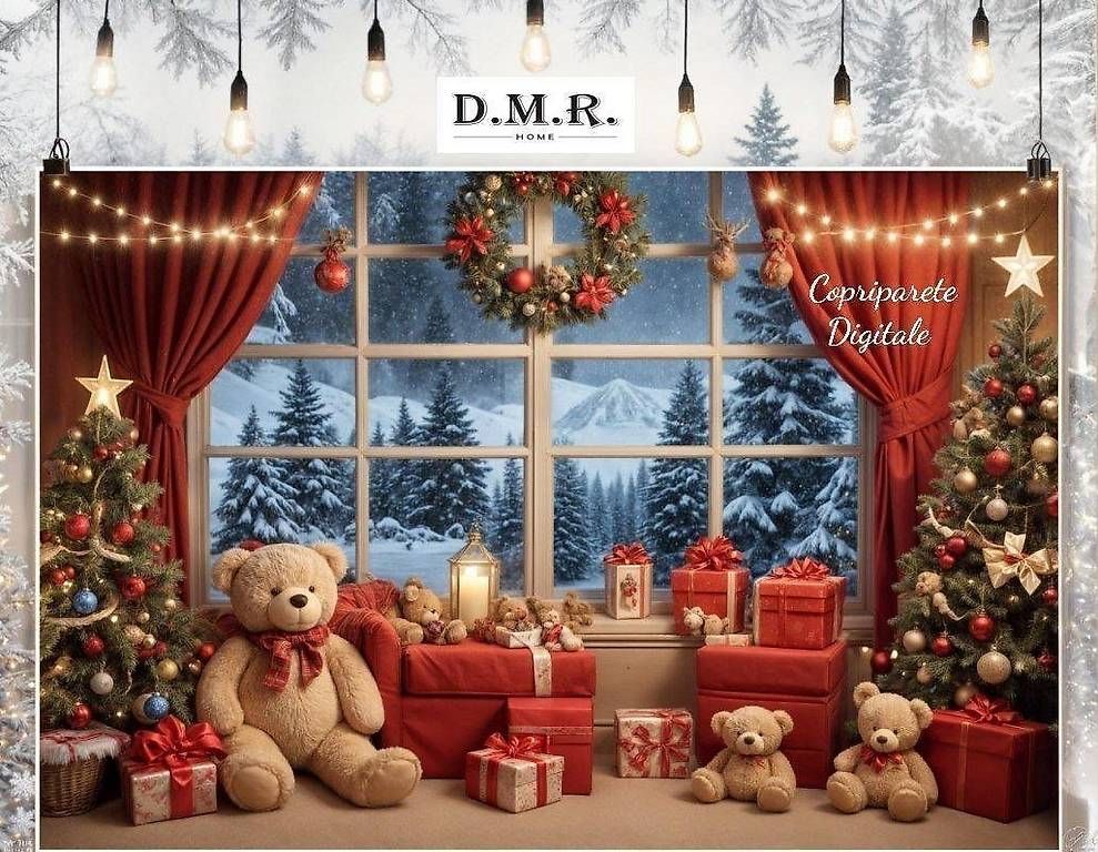 Toutes les décorations: Copriparete adesiva Natale – Neuf avec emballage d'origine à Contone par AnnaShop26 1