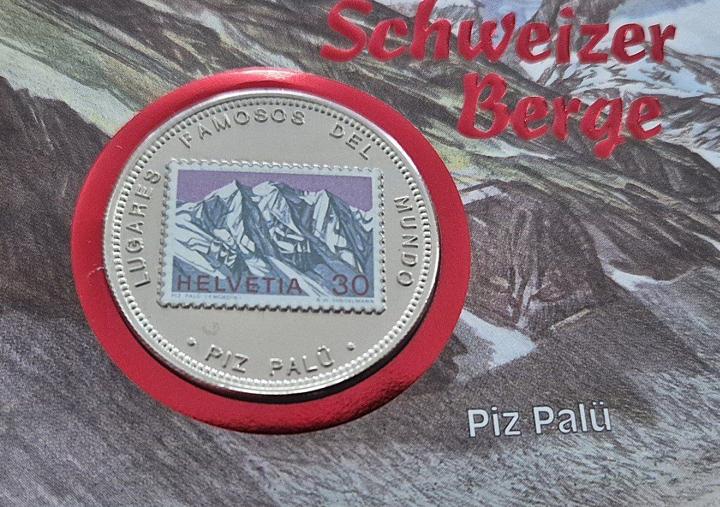 Alle Münzen: Sie bieten auf einen Münzbrief "Schweizer Berge, Piz Palü" – Neu (gemäss Beschreibung) aus St. Moritz von Guenteratch 6