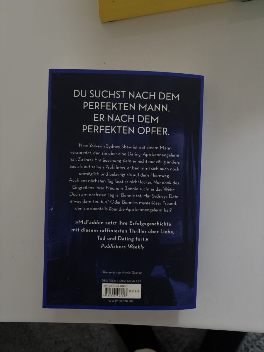 Libri: Gerade im Trend Bücher von Freida McFadden – Nuovo (secondo la descrizione) da Fruthwilen venduto da Joy111 1