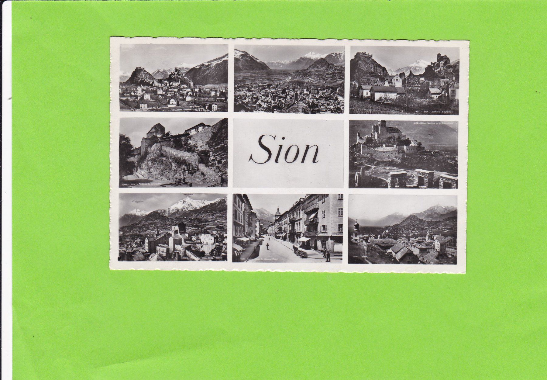 Cartes postales: Sion – D'occasion à St. Peterzell par neckertal