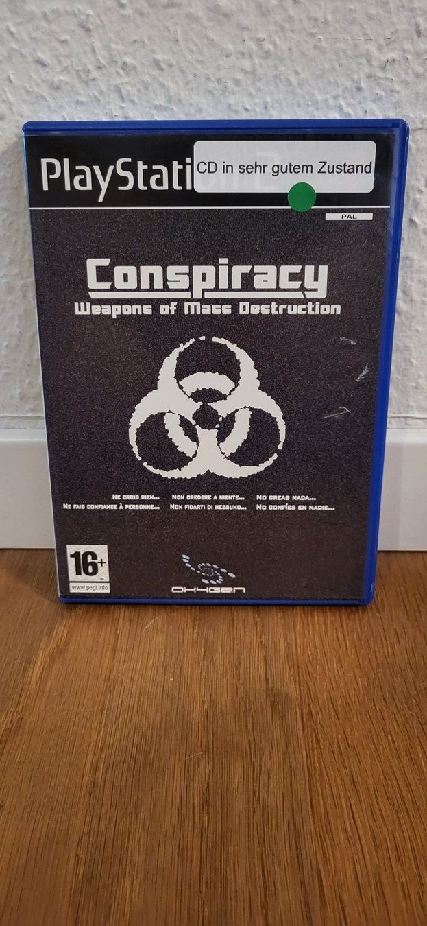 Sony Giochi: PS 2 - Conspiracy Weapon of Mass Destruction – Usato da Münsingen venduto da DigitaleSpielecke