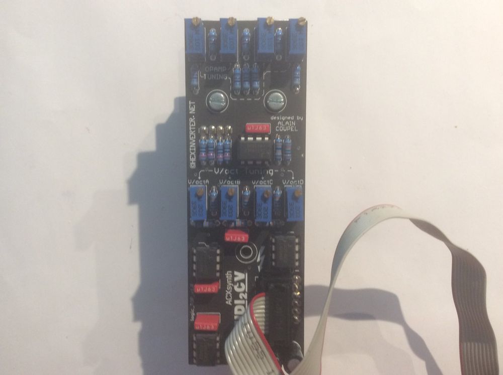 4 channels Midi to CV Interface DIY Hexinverter MIDI2CV Kaufen auf