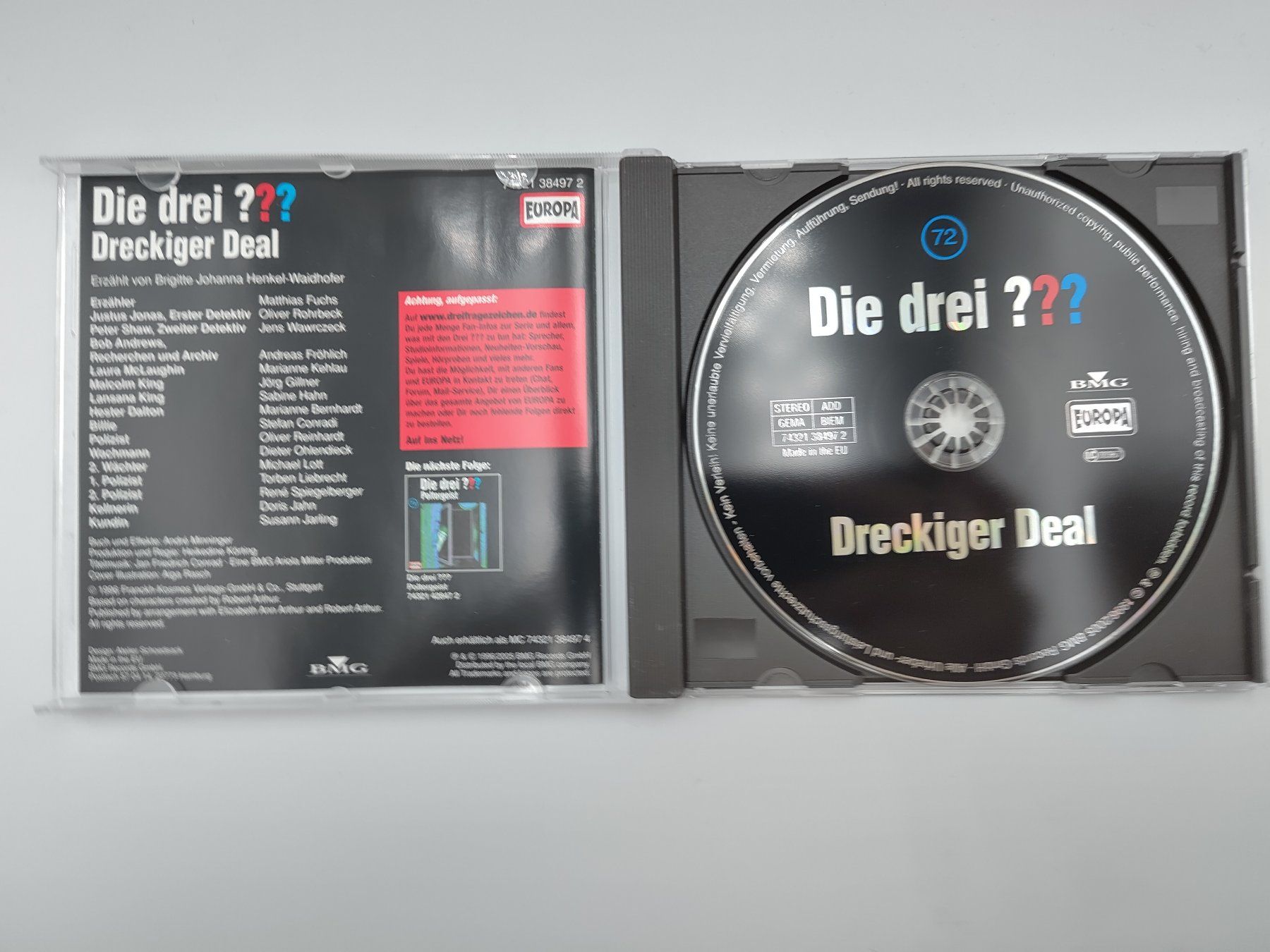 Audiolibri: Die drei Fragezeichen Folge 72 "Dreckiger Deal" – Usato da Kloten venduto da SuperRetroPixels 2