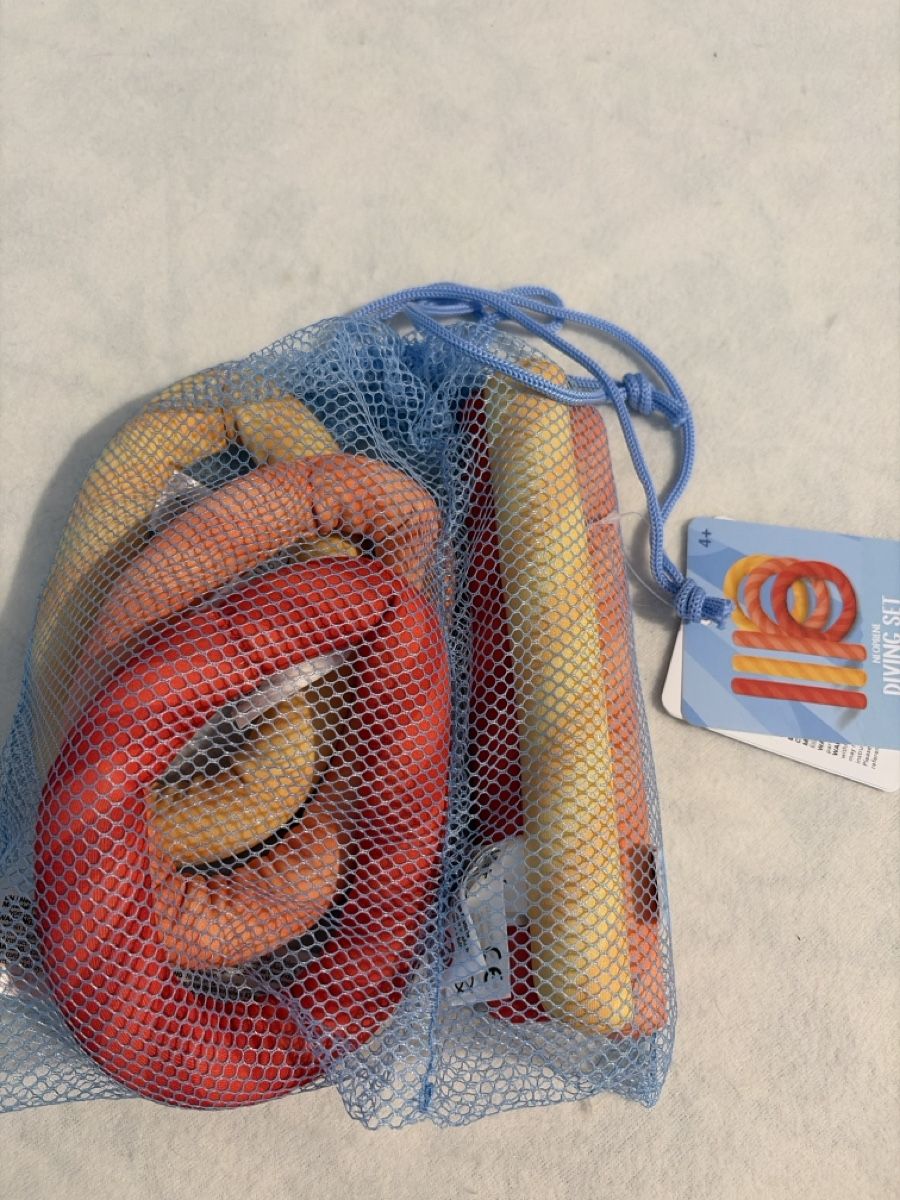 Jouets: Diving Rings Set new in mesh bag 4+ years – Neuf avec emballage d'origine à Zürich par dan_6psg