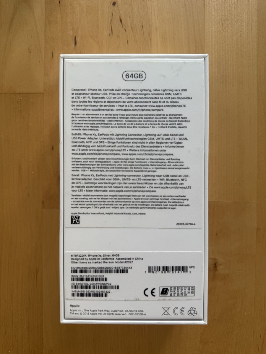 Apple Handys / Smartphones: Iphone Xs 64GB – Gebraucht aus Bern von Paramagurunathan 3