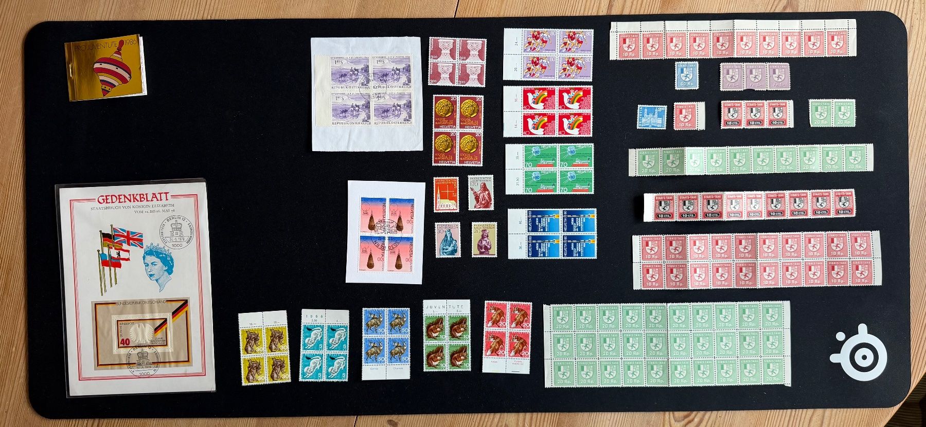 Tutti i francobolli: Briefmarken- und Ersttagsbriefsammlung – Usato da Ilanz venduto da caui 5
