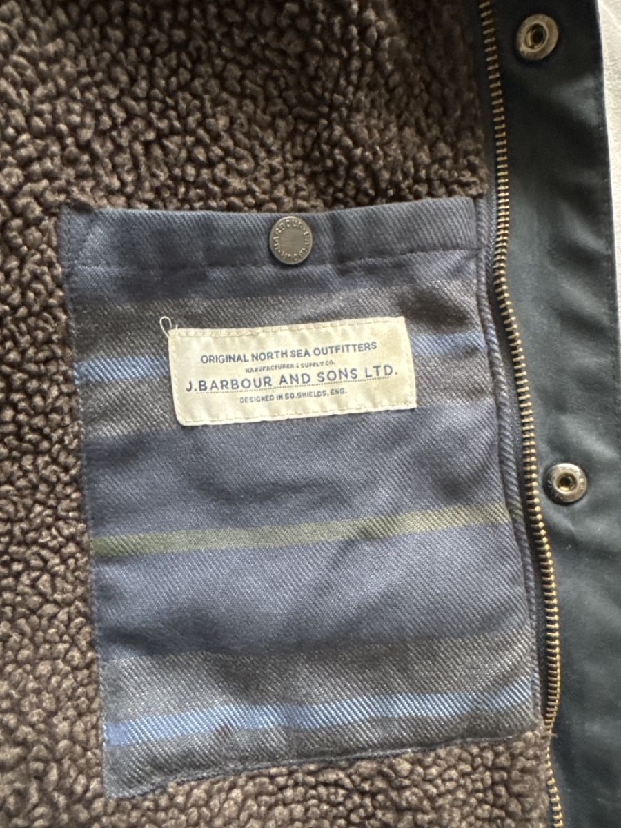 Barbour Jacken: Barbour  Wax Coat, Grey-Blue, Size M – Gebraucht aus Bottmingen von schockokuchen 8