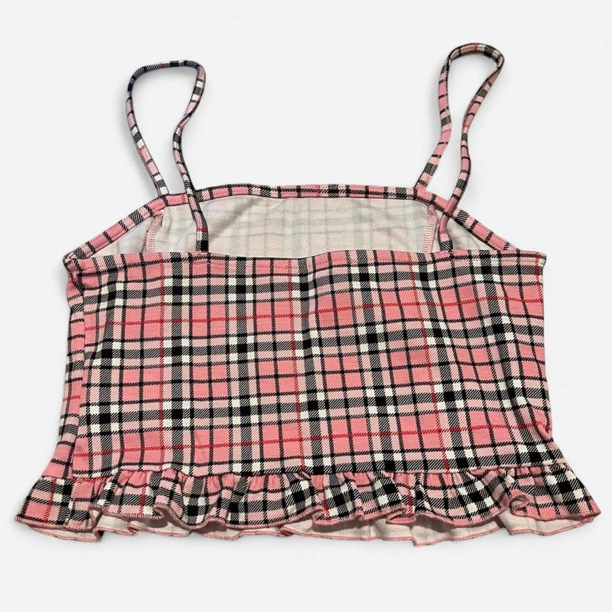 Tops: Pink Plaid Crop Top – Neuf avec emballage d'origine à Basel par 1moonstar 1
