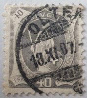 Stehende Helvetia 89A Kat. 300.-