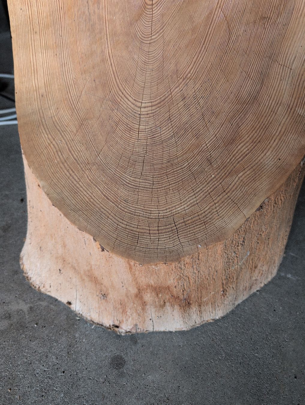 Lampen: Holzdeko Leuchte mit Blumenmuster – Gebraucht aus Mümliswil von Sherryli 1