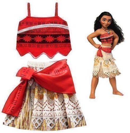 Robe Vaiana Taille 100 à 140cm