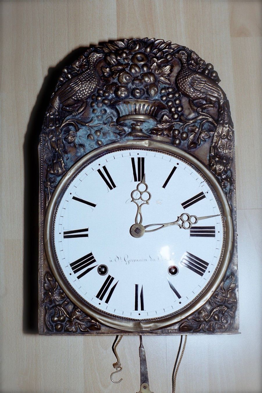 Uhren: COMTOISE-UHR , alle Teile Original – Gebraucht aus Birmenstorf von Holzbeige 1