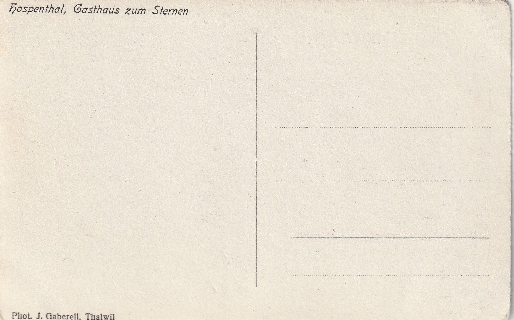 Cartoline postali: Hospenthal Restaurant Sternen – Usato da Rorschacherberg venduto da fratovi2 1