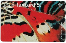 Taxcard V-98C PTT Schmetterling 3 ungebraucht