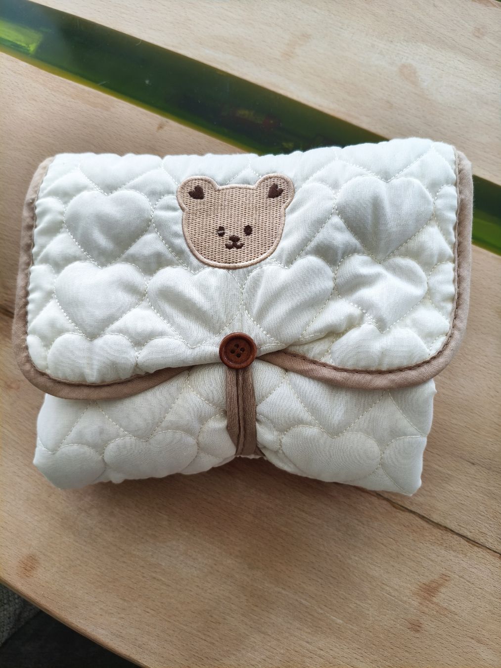 Fasciatoi & Accessori: Wickelunterlage weiss mit Bärchen – Nuovo (secondo la descrizione) da Hermiswil venduto da Volvorine