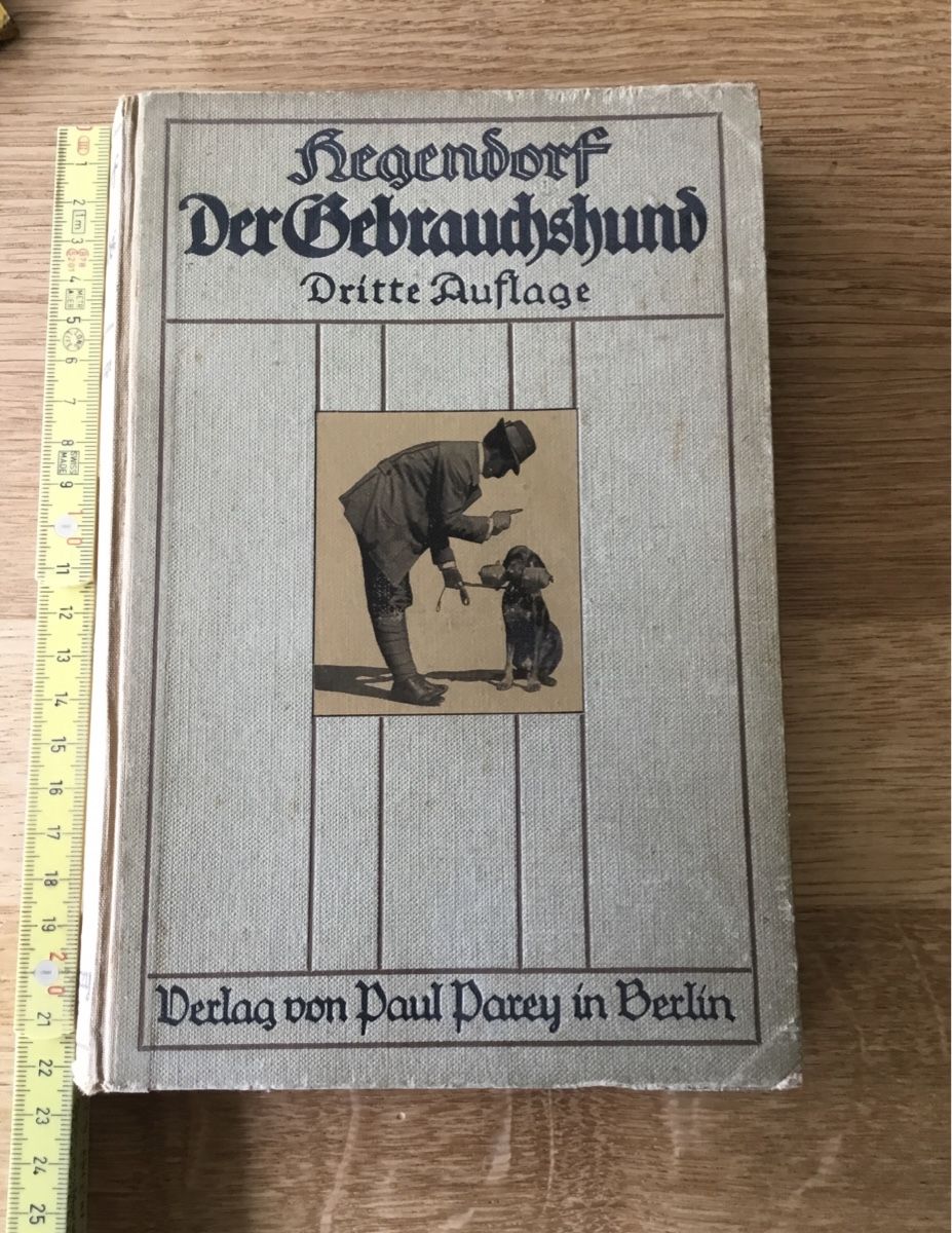 Libri: Antikes Buch DER GEBRAUCHSHUND – Usato da Rüschlikon venduto da succes08 1