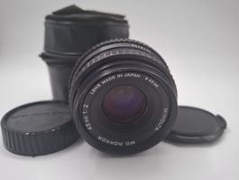 📸 Minolta MD Rokkor 45mm f/2 –L'objectif "Pancake" mythique