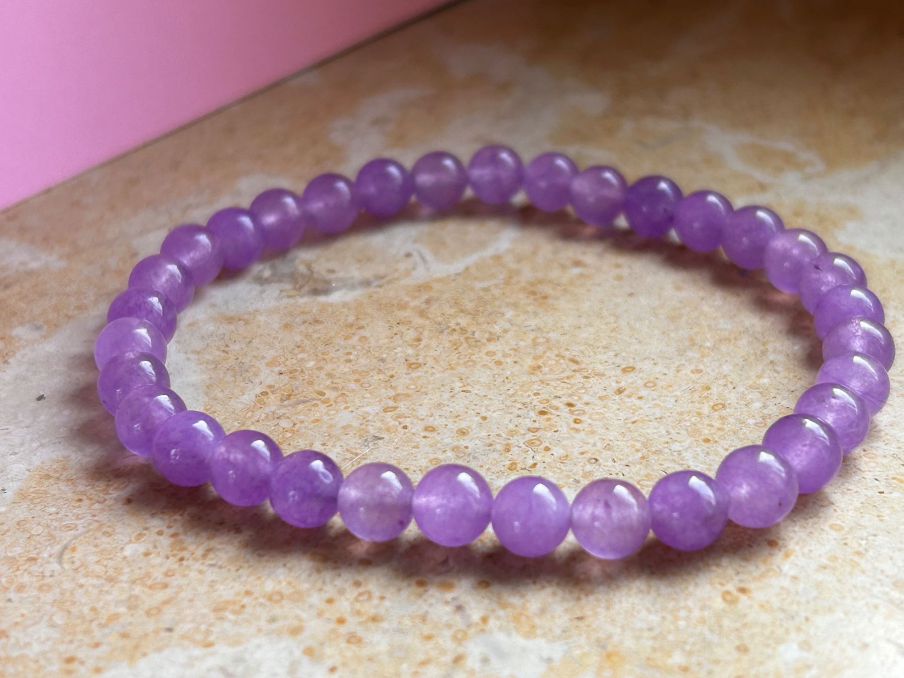 Bracciali & Braccialetti: Armband Amethyst ca 6mm (19.5cm) – Usato da Dittingen venduto da Bijoubelle 4