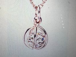 Anhänger 750 Weissgold mit Zirkonia 0.50, ohne Kette