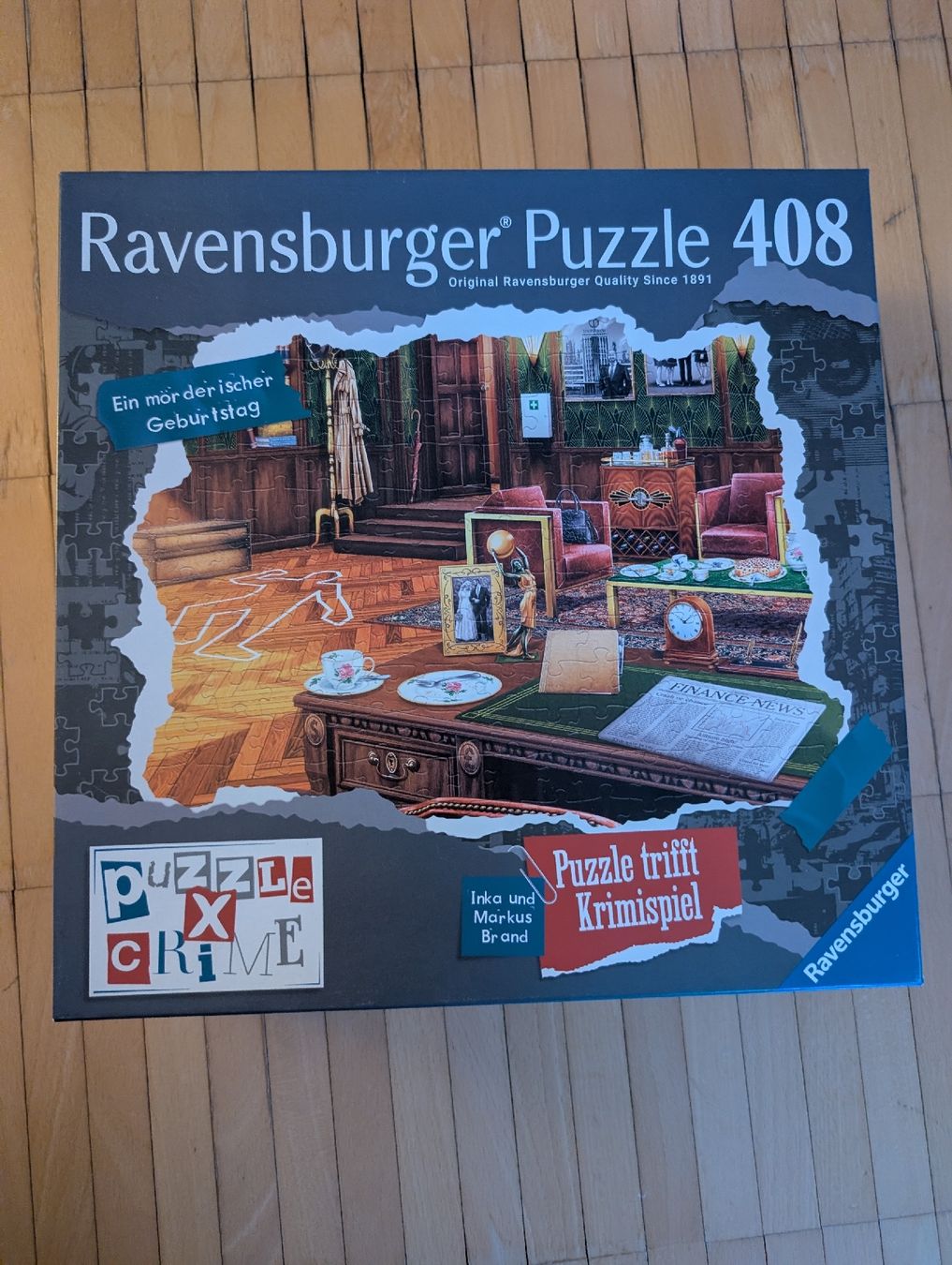 Ravensburger Giochi: Ravensburger - Puzzle x Crime - Ein mörderischer Geburtstag – Usato da Bassersdorf venduto da isnotyourname