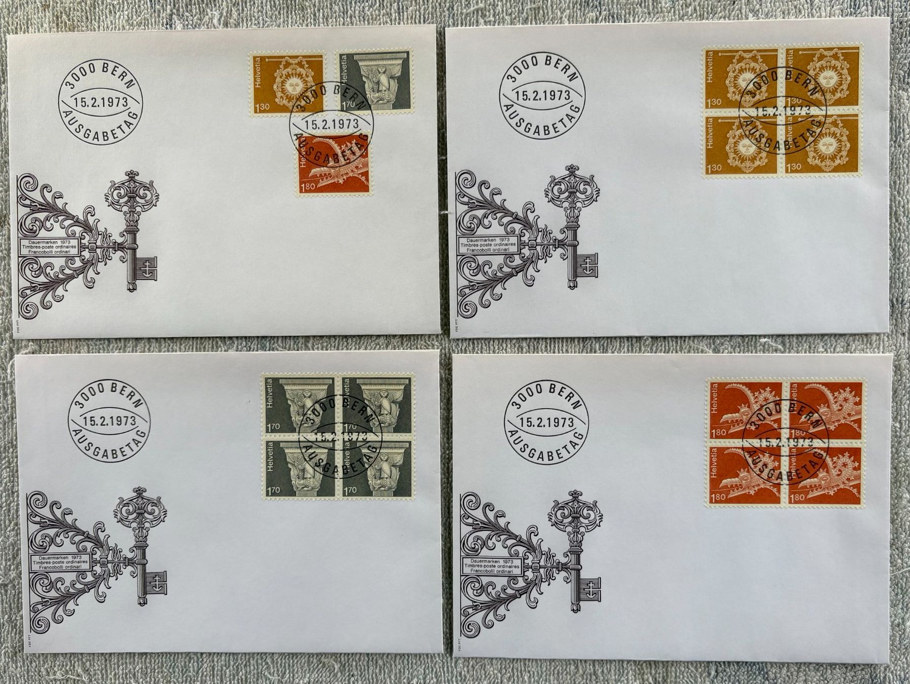 Tutti i francobolli: LOT FDC PTT – Usato da Ostermundigen venduto da wini63