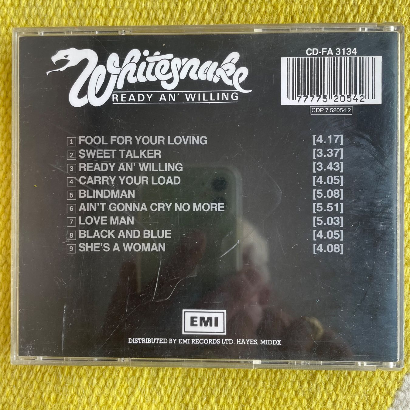 CD: WHITESNAKE-READY AN WILLING – Usato da Rorschacherberg venduto da CD-Roli 1