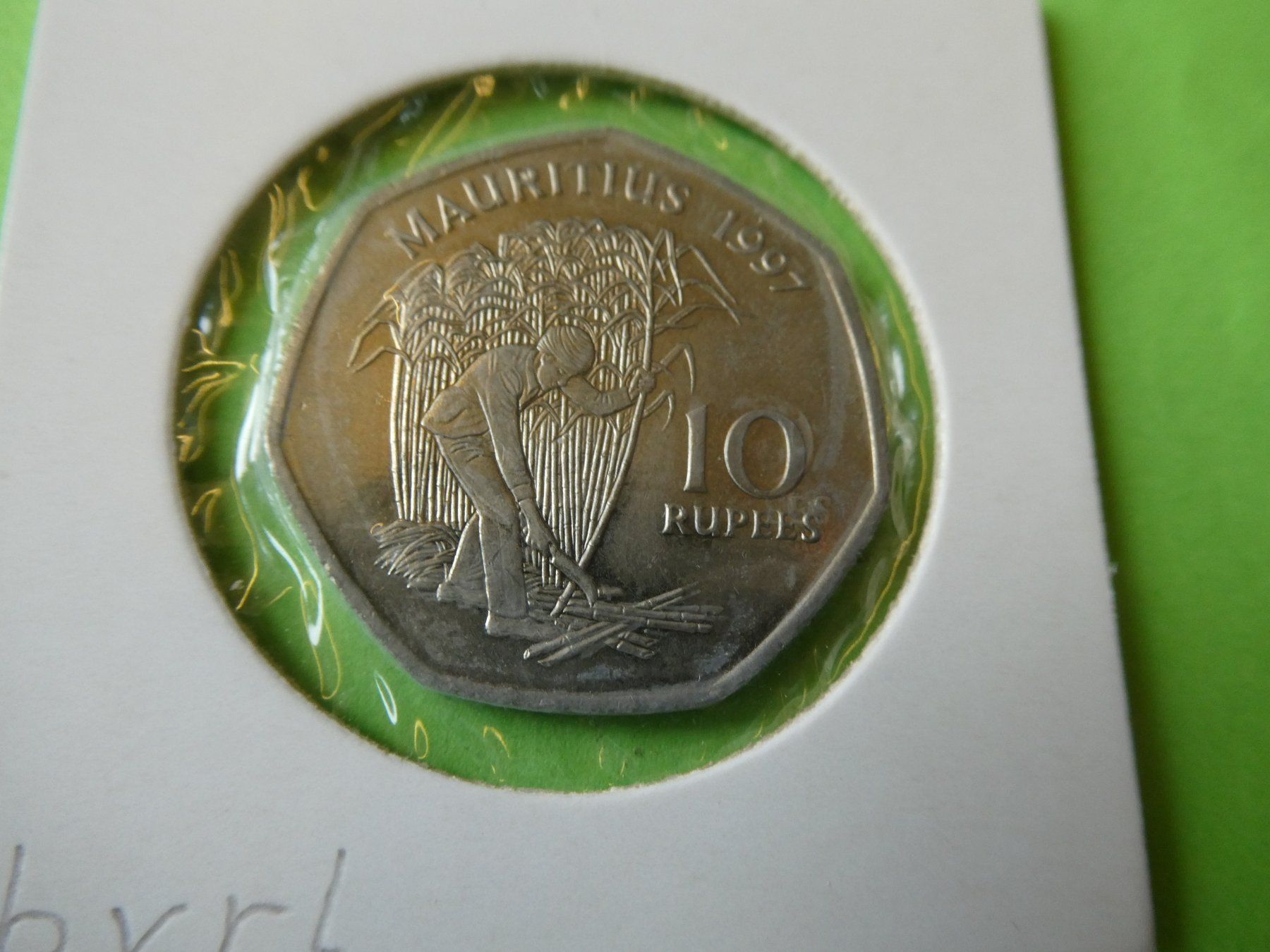 Tutti le monete: Mauritius 1997, 10 Rupees     stgl – Usato da Hinterforst venduto da Rohusri 1