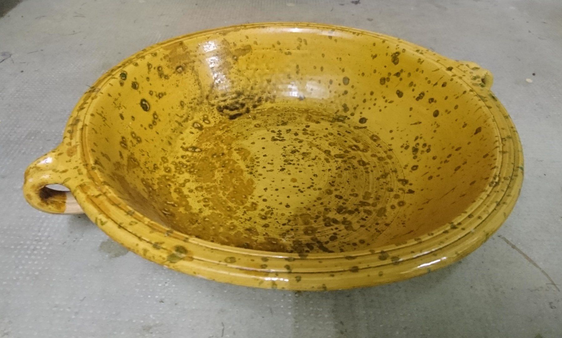 Servierplatten: Grand plat en terre cuite – Neu (gemäss Beschreibung) aus Châtelaine von fil_7lqg 3